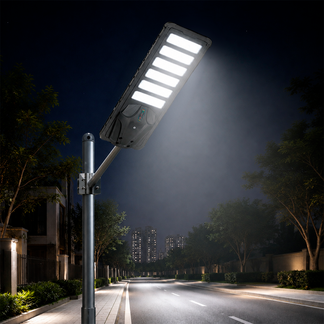 Alumbrado Industrial XHB 4000W con Panel Integrado