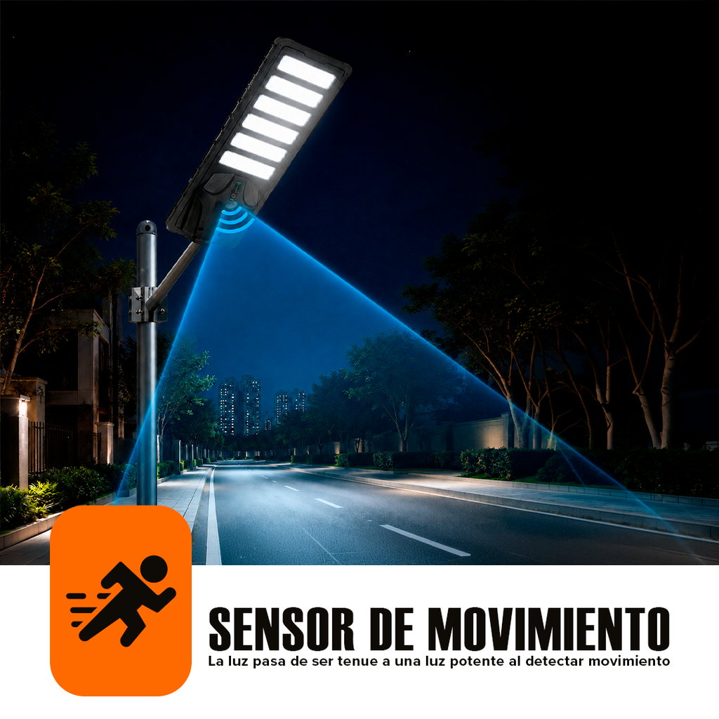 Alumbrado Industrial XHB 4000W con Panel Integrado
