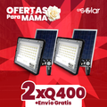 PACK 2x REFLECTOR SOLAR 500W ANTIVANDALICO MTX